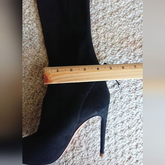 Aquazzura All I Need Over the Knee Stiletto black Boots size 36 - Picture 12 of 16